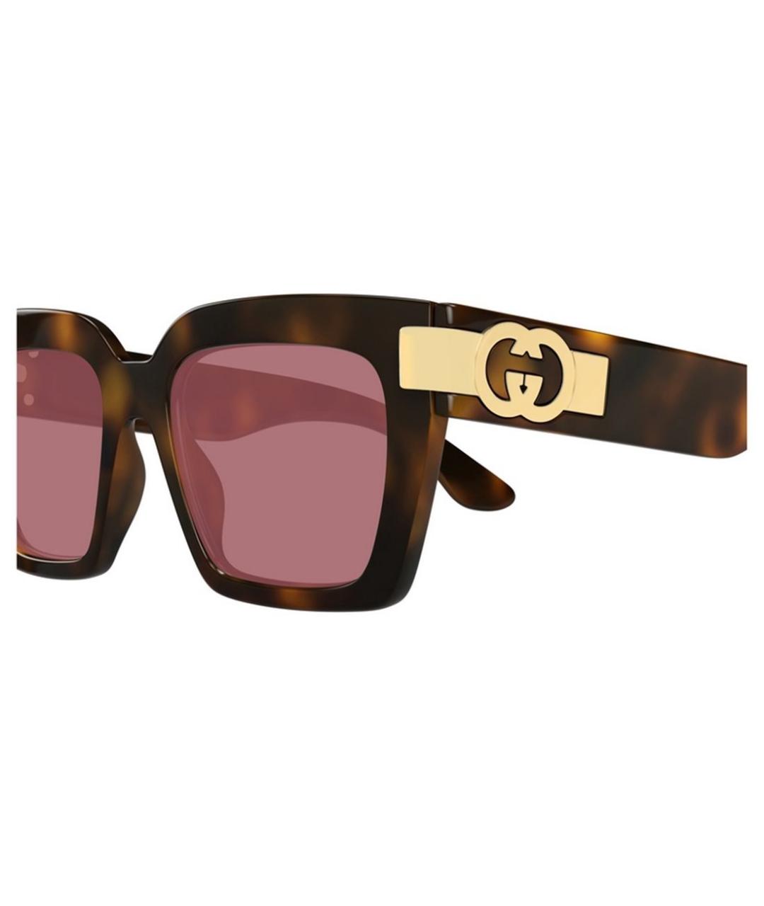 GUCCI Мульти пластиковые солнцезащитные очки, фото 3