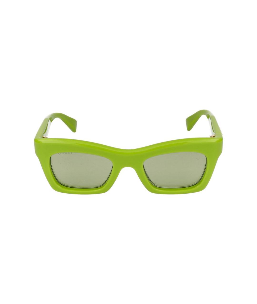 GUCCI Зеленые солнцезащитные очки, фото 2