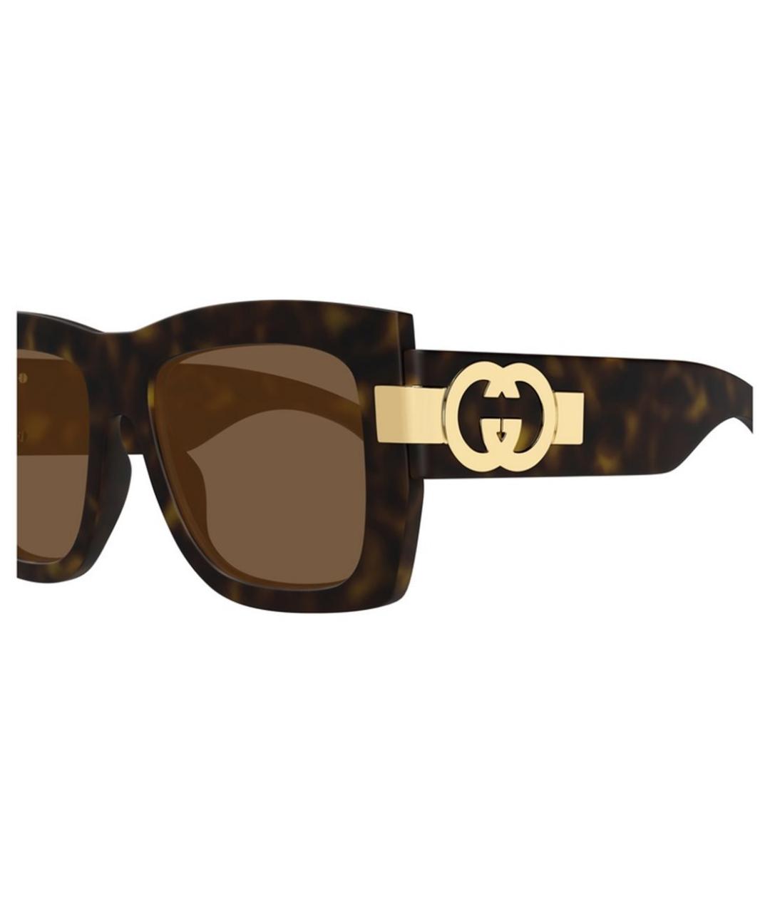 GUCCI Мульти пластиковые солнцезащитные очки, фото 3