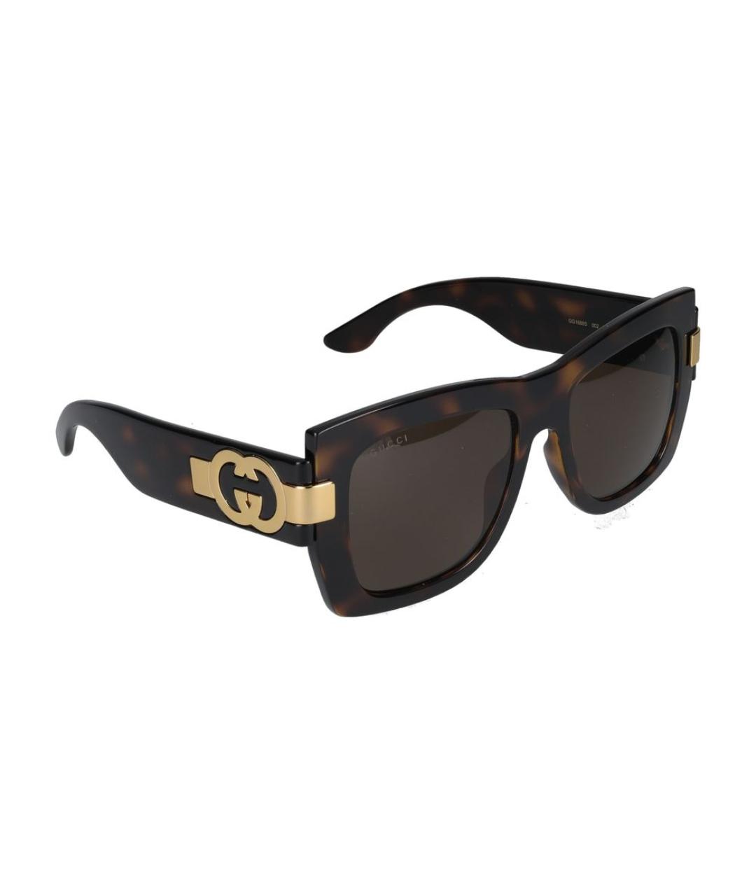 GUCCI Мульти пластиковые солнцезащитные очки, фото 4