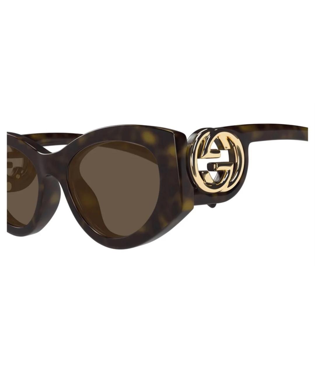 GUCCI Мульти пластиковые солнцезащитные очки, фото 3