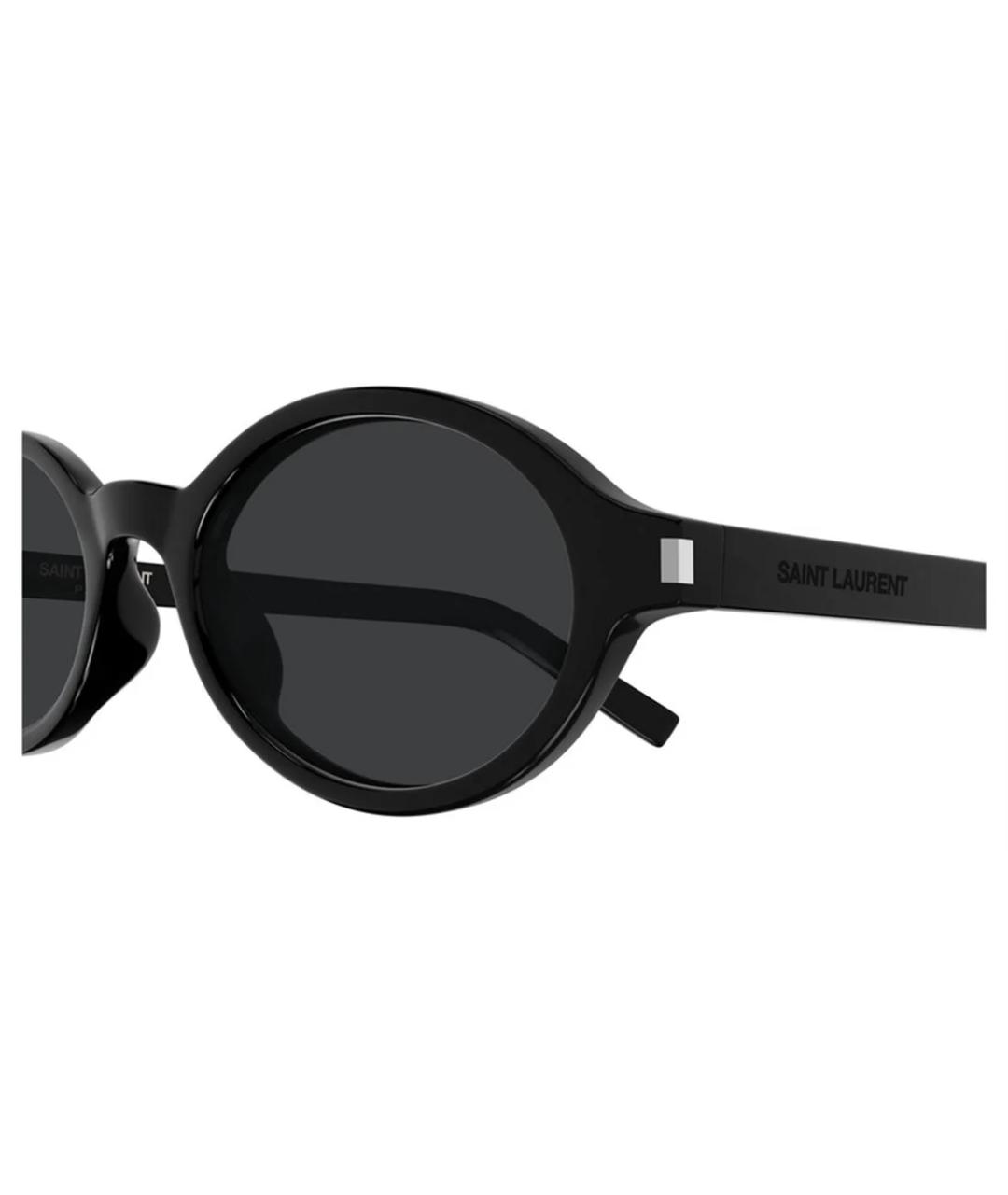 SAINT LAURENT Черные солнцезащитные очки, фото 5