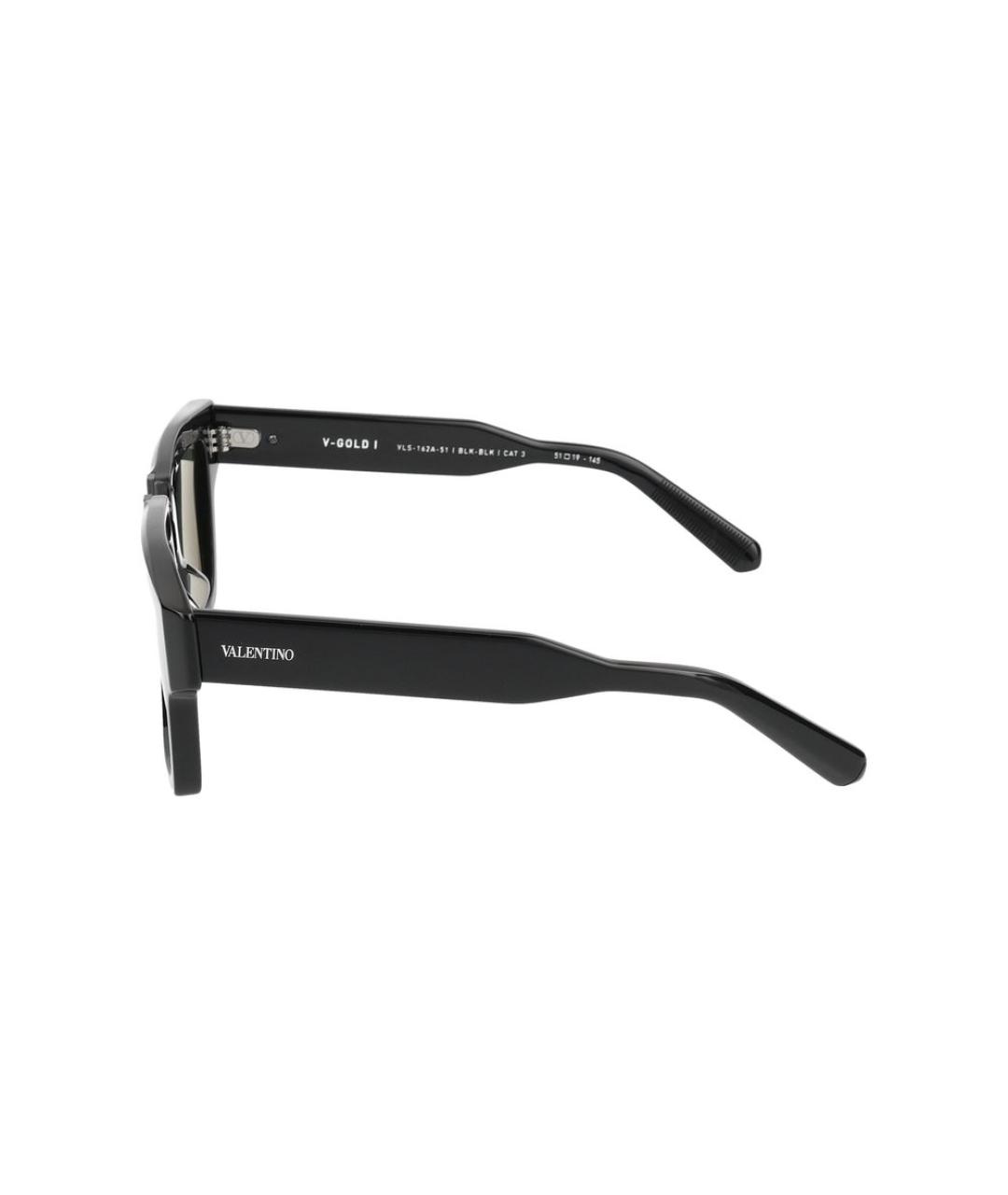 VALENTINO Черные солнцезащитные очки, фото 3