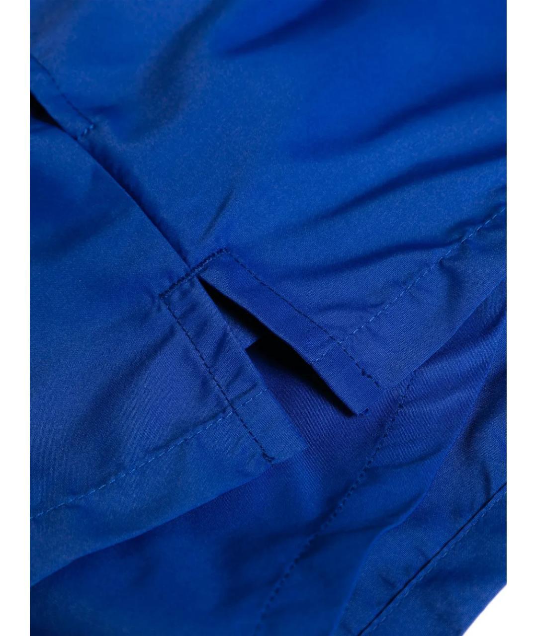 VERSACE Синие полиэстеровые шорты, фото 3