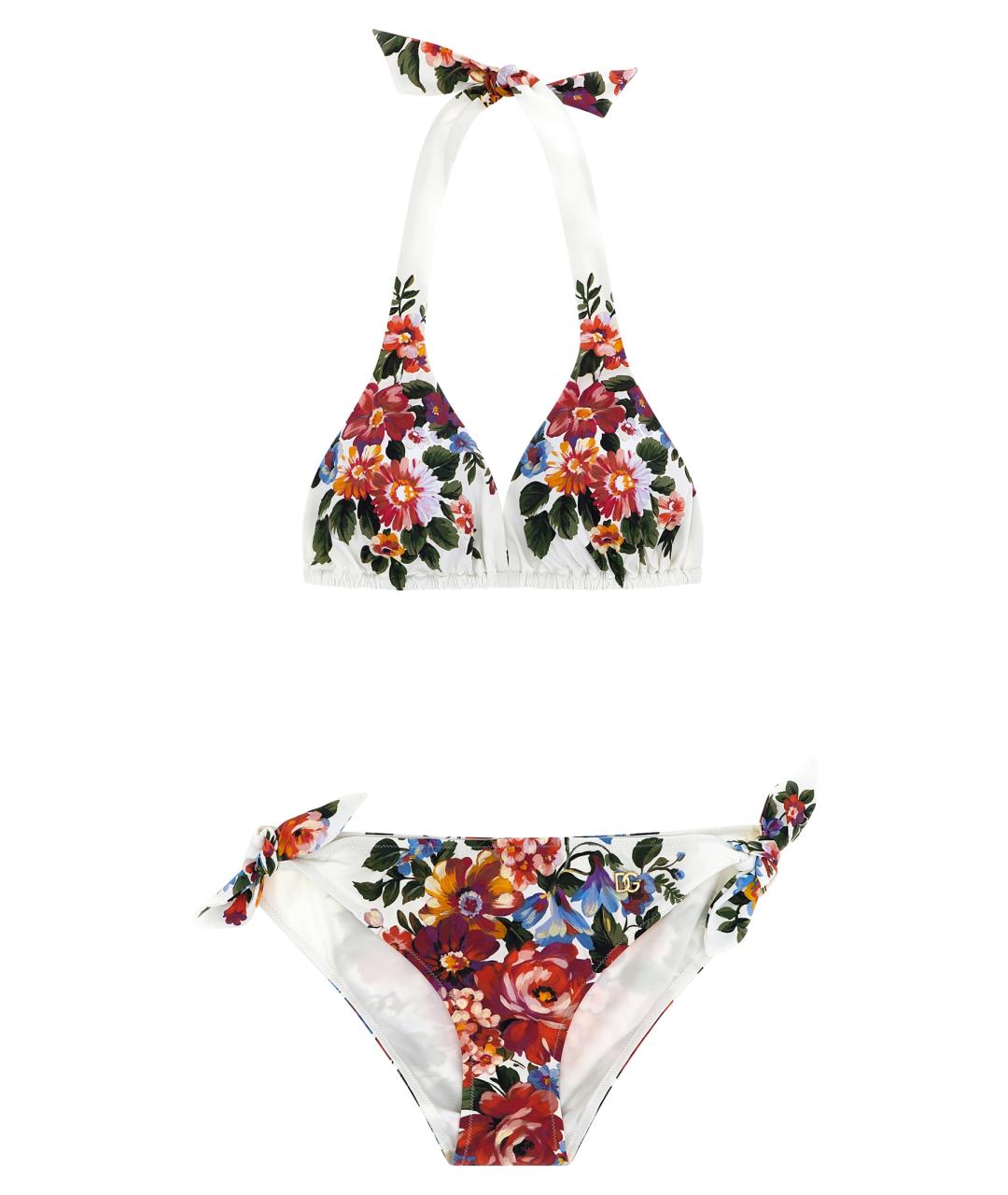 DOLCE&GABBANA Мульти полиамидовый купальник, фото 1