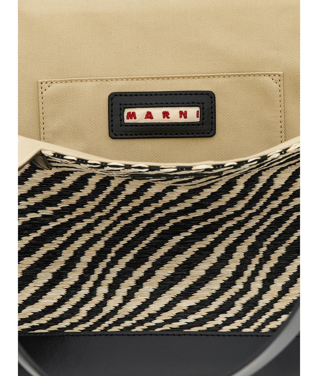 MARNI Черная сумка тоут, фото 4