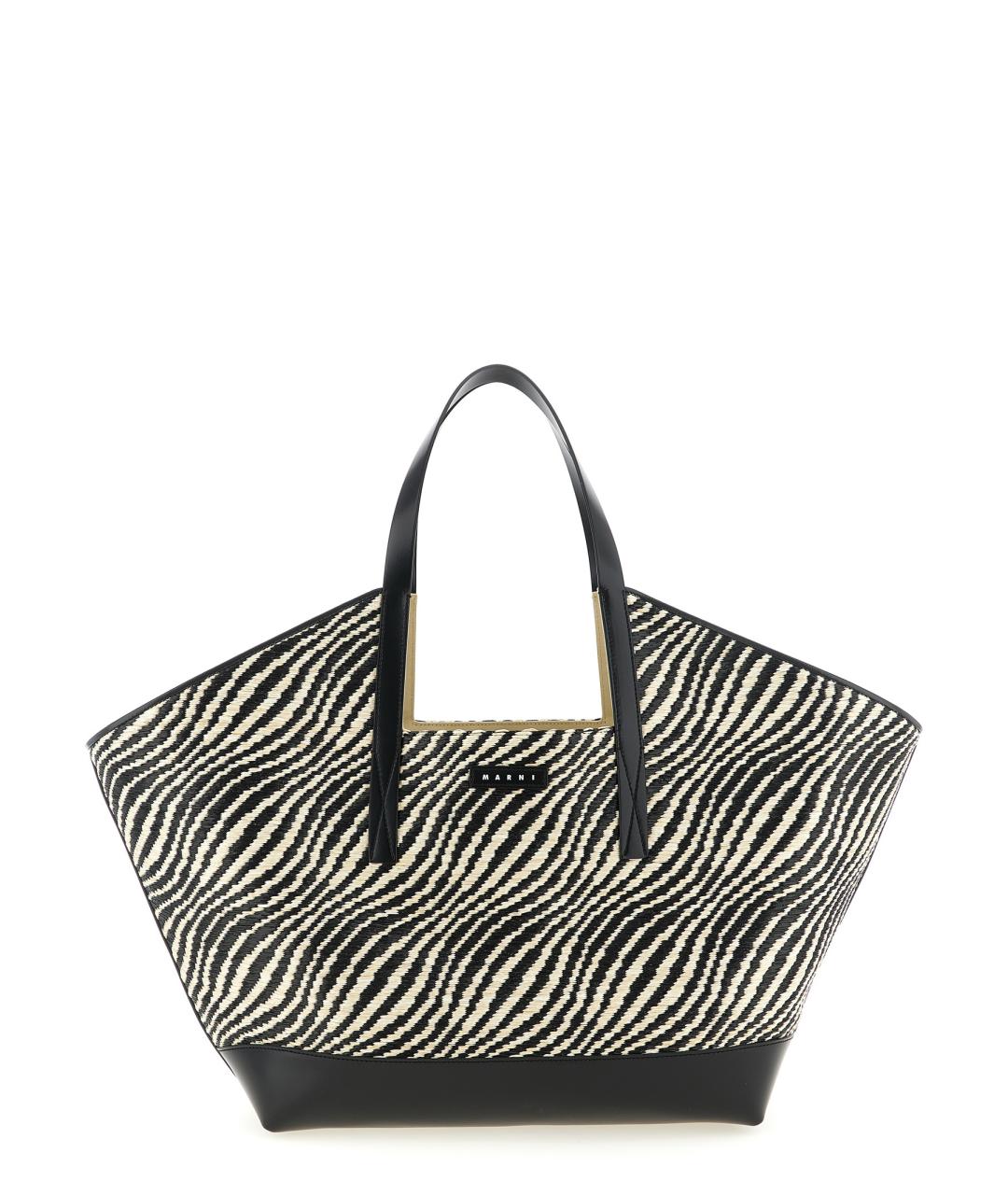 MARNI Черная сумка тоут, фото 1