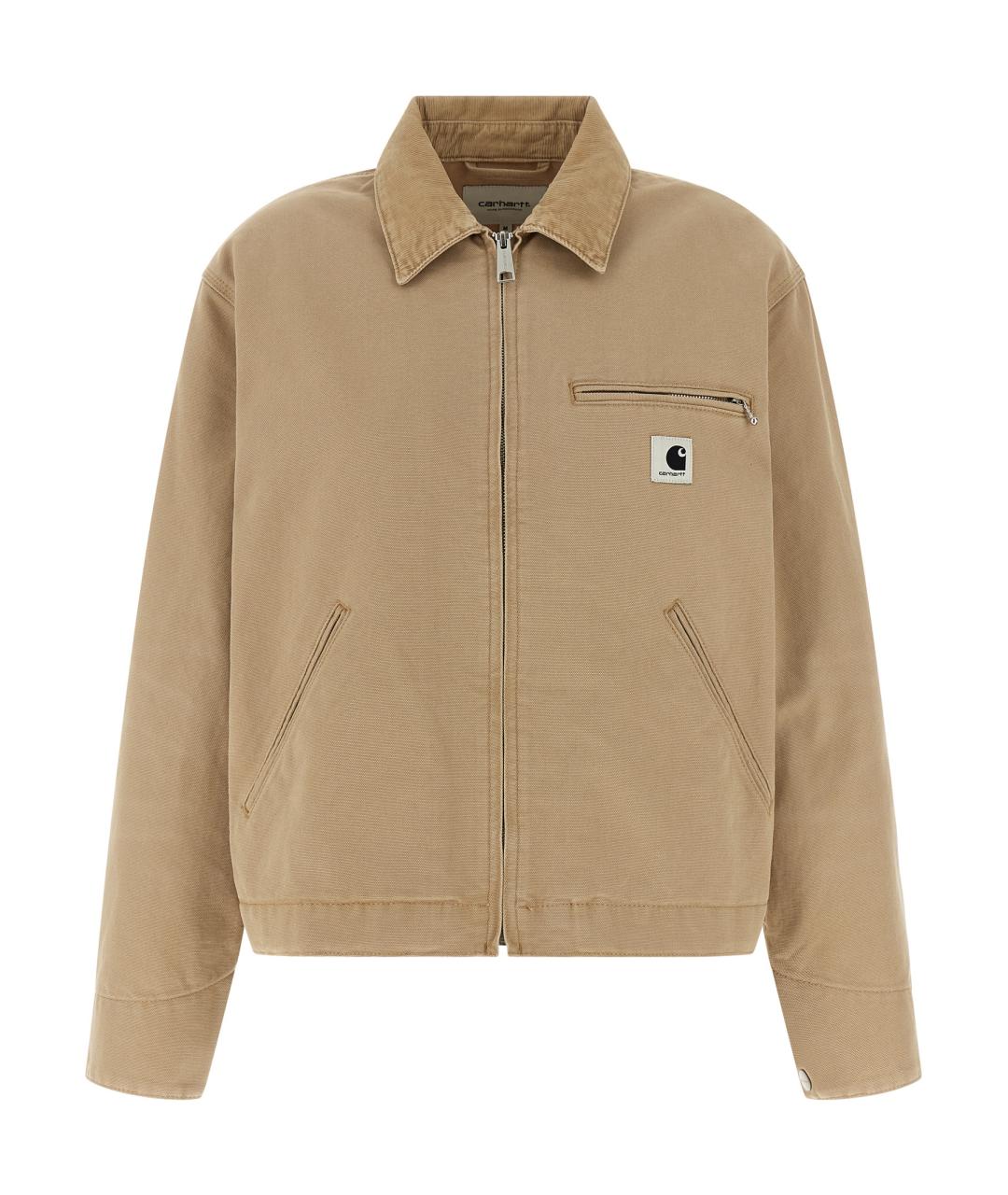 CARHARTT WIP Бежевая хлопковая куртка, фото 1