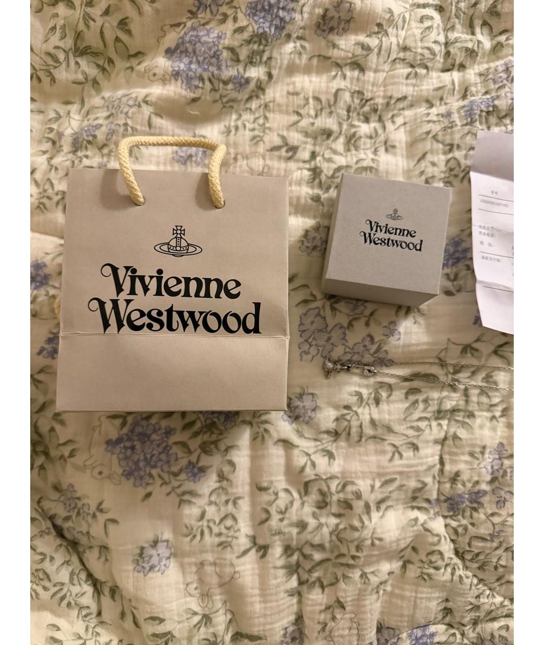 VIVIENNE WESTWOOD Серебряная серебряная подвеска, фото 4