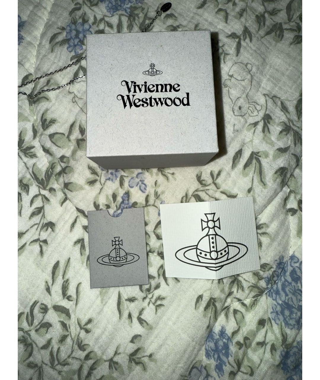 VIVIENNE WESTWOOD Серебряная серебряная подвеска, фото 6