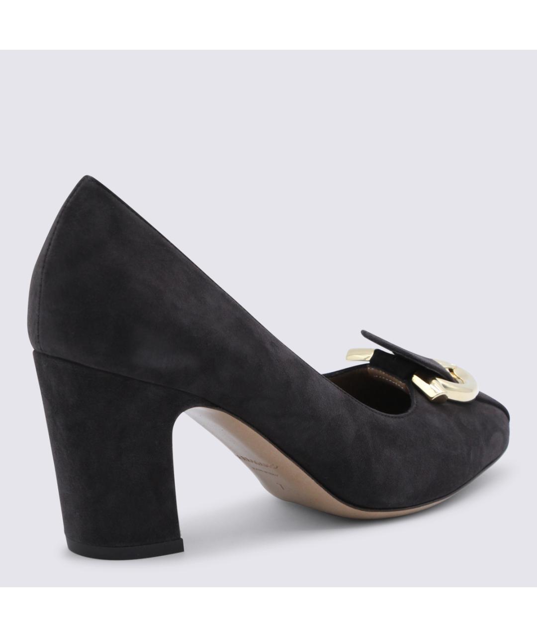 FERRAGAMO Коричневые кожаные туфли, фото 3