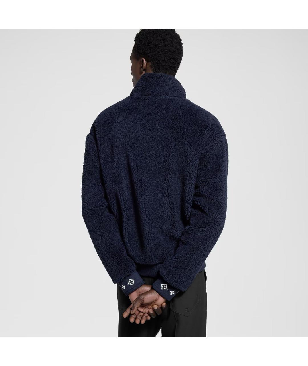 LOUIS VUITTON Темно-синяя куртка, фото 5