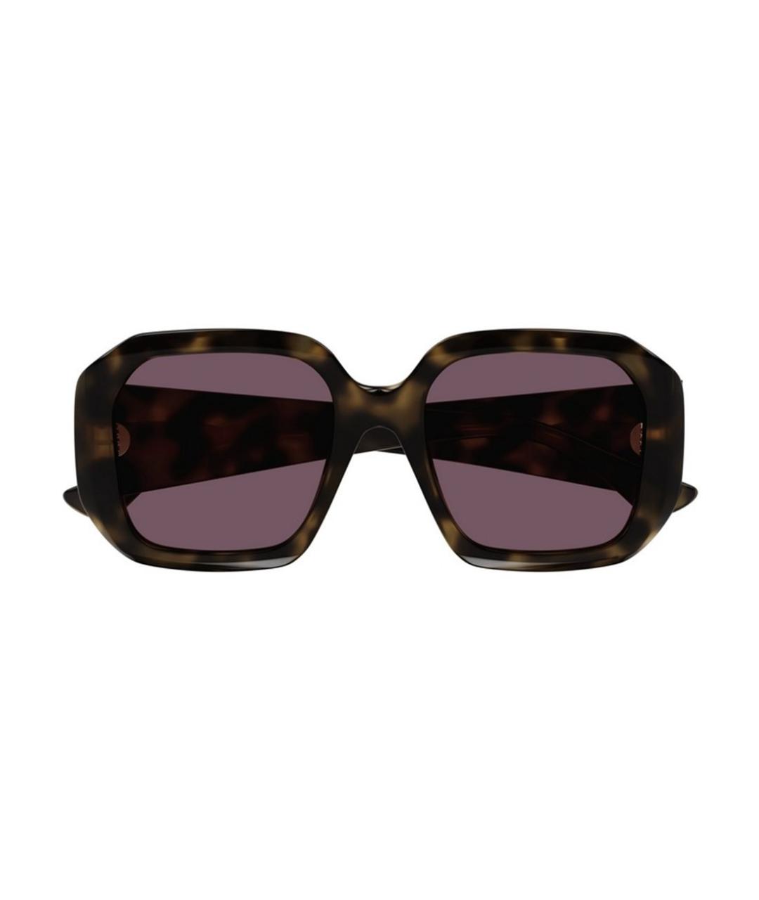 CHLOE Коричневые солнцезащитные очки, фото 2