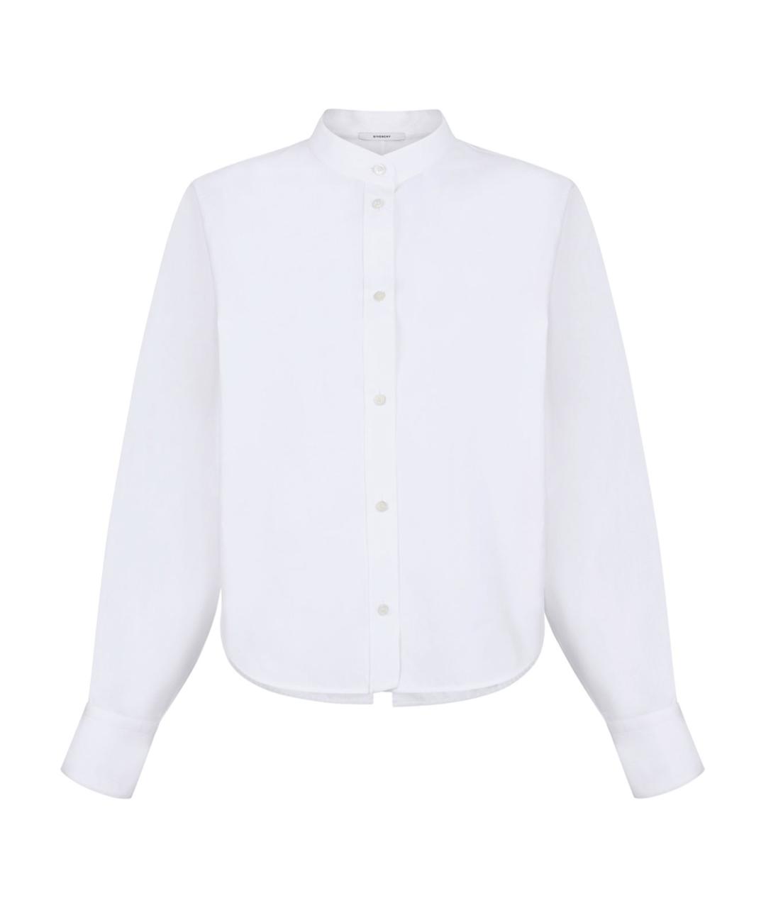 GIVENCHY Белая хлопковая рубашка, фото 1