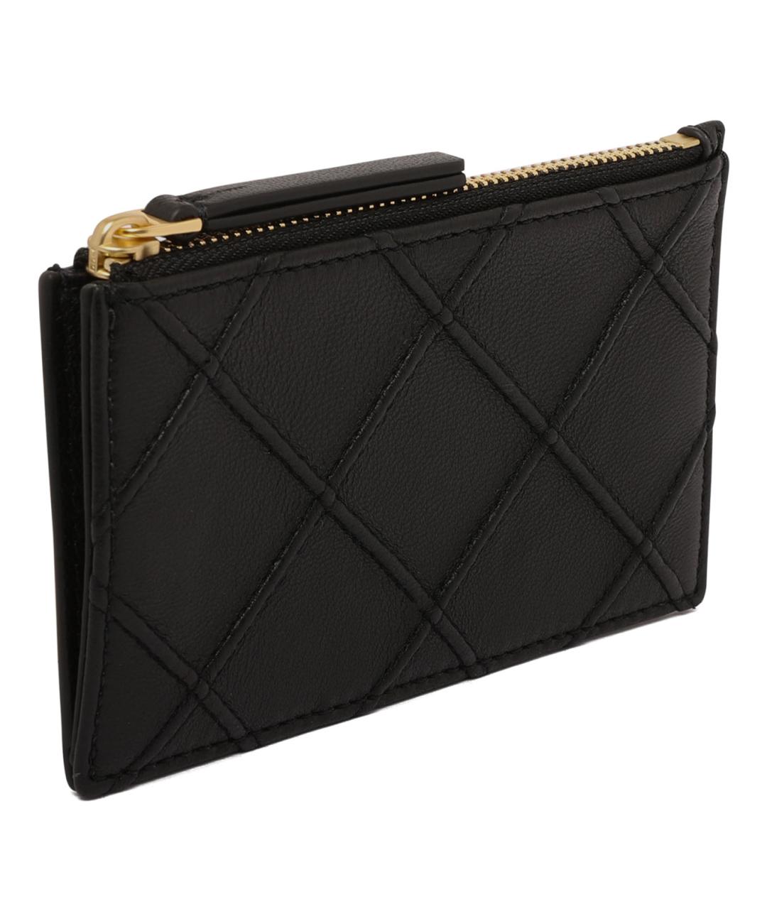 TORY BURCH Черный кожаный кошелек, фото 3