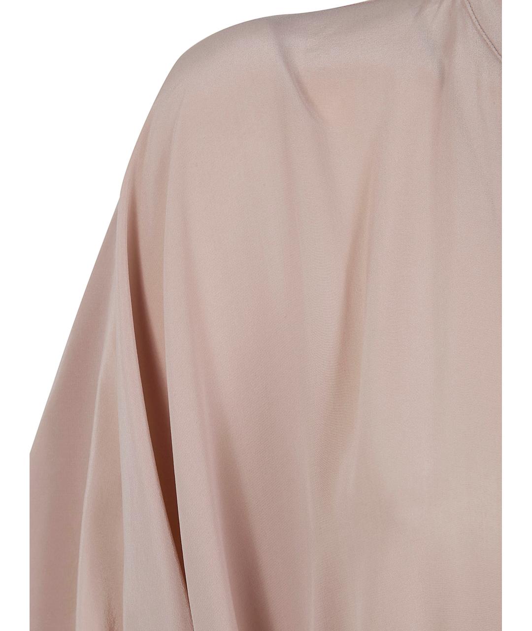 SEVENTY Розовое шелковое повседневное платье, фото 3