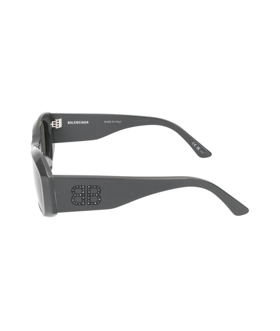 BALENCIAGA Серые солнцезащитные очки, фото 3