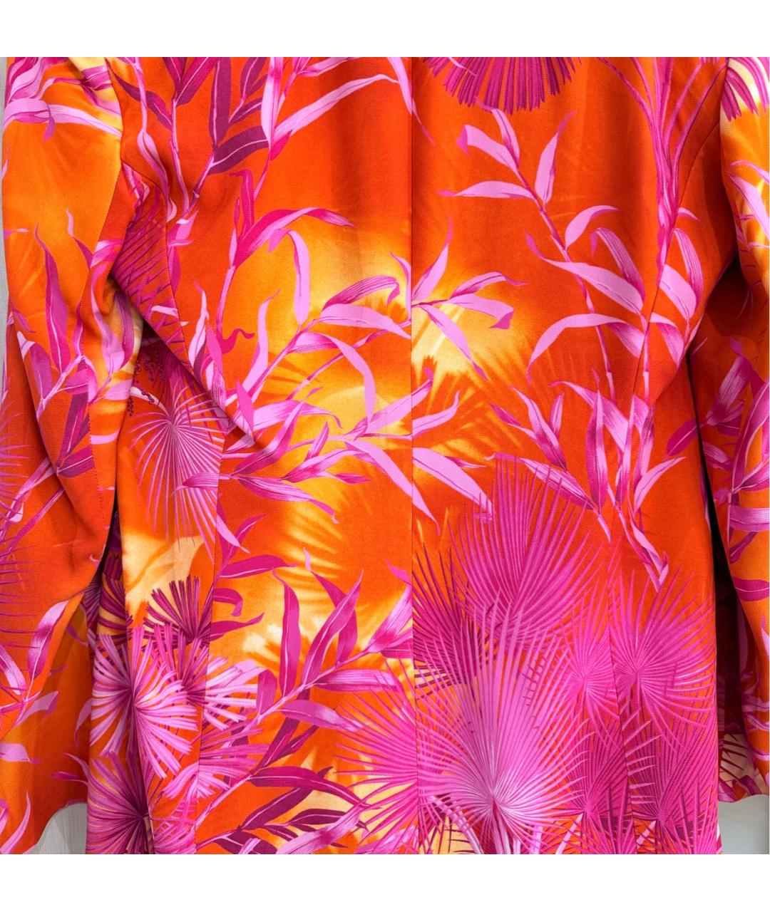 VERSACE Мульти синтетический жакет/пиджак, фото 4