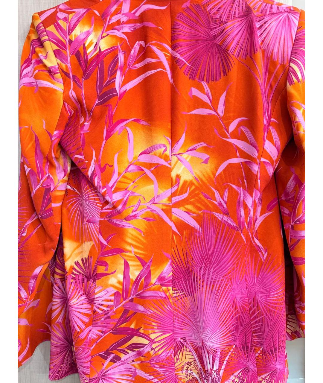 VERSACE Мульти синтетический жакет/пиджак, фото 2