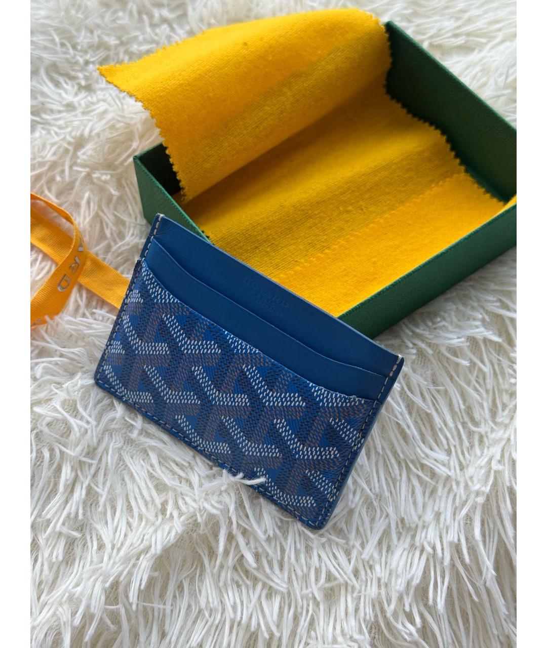 GOYARD Синий кардхолдер, фото 3
