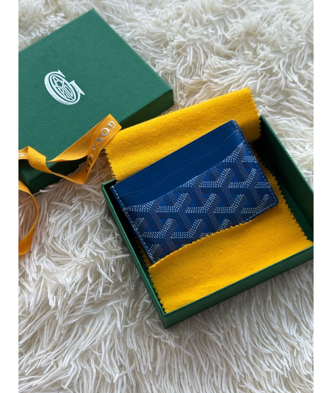 GOYARD Синий кардхолдер, фото 2