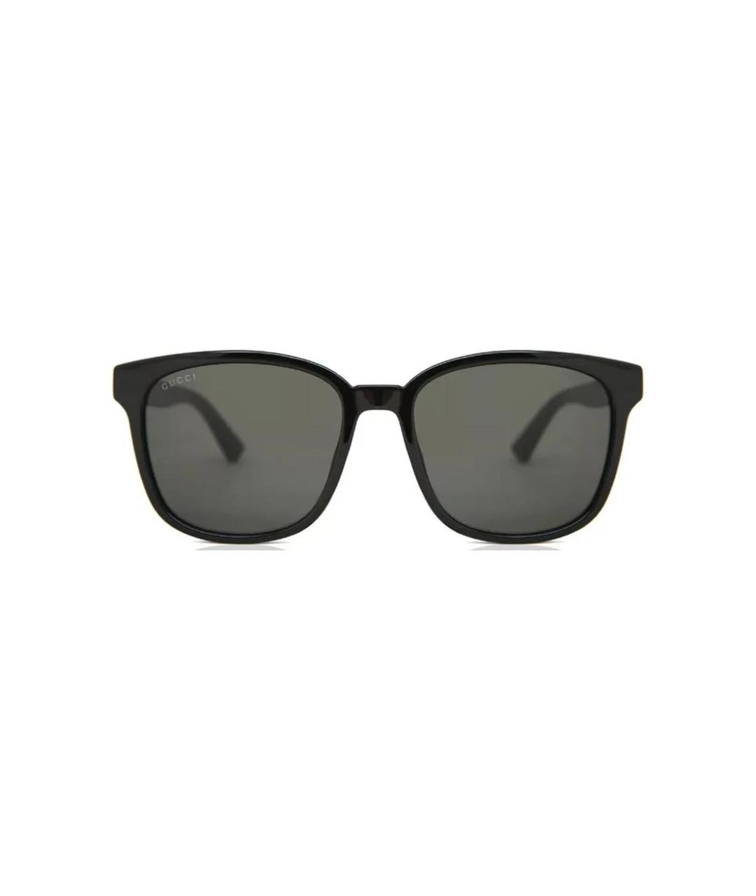 GUCCI Черные пластиковые солнцезащитные очки, фото 4