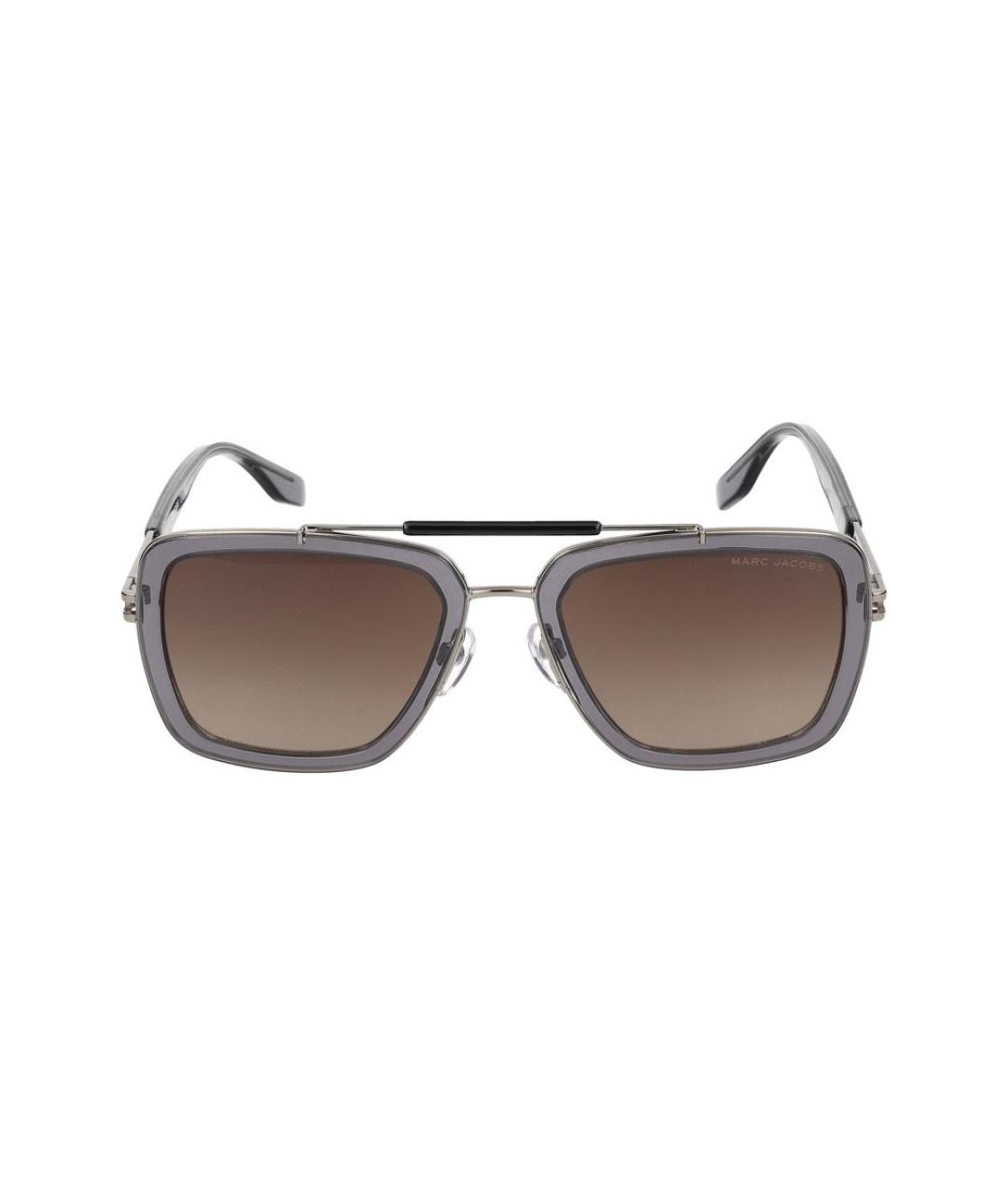 MARC JACOBS Серые металлические солнцезащитные очки, фото 1