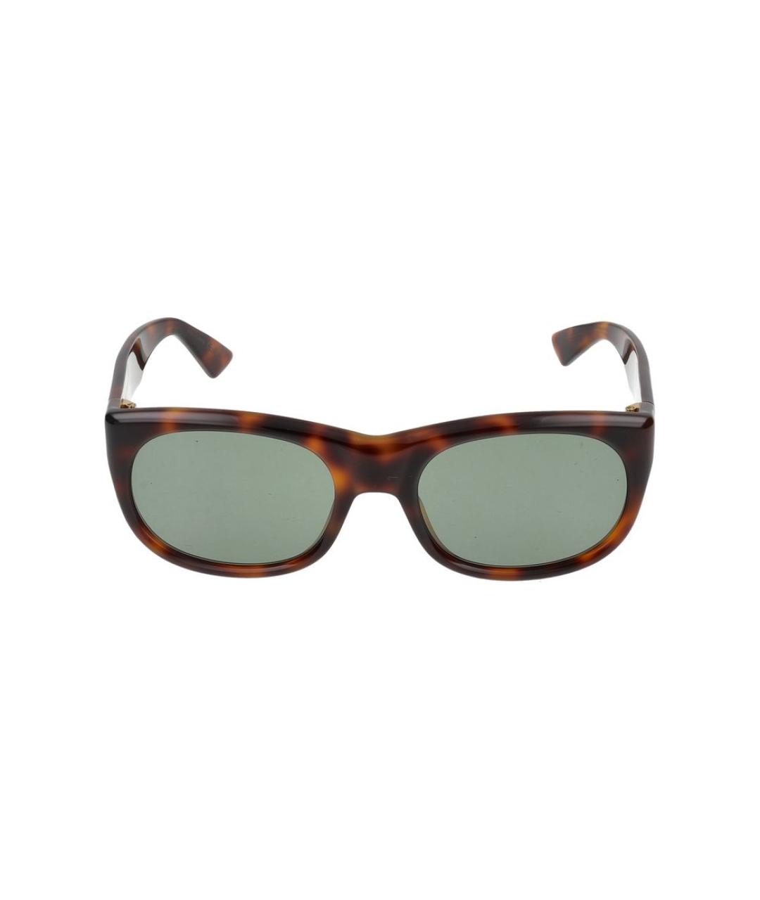 SAINT LAURENT Коричневые солнцезащитные очки, фото 2