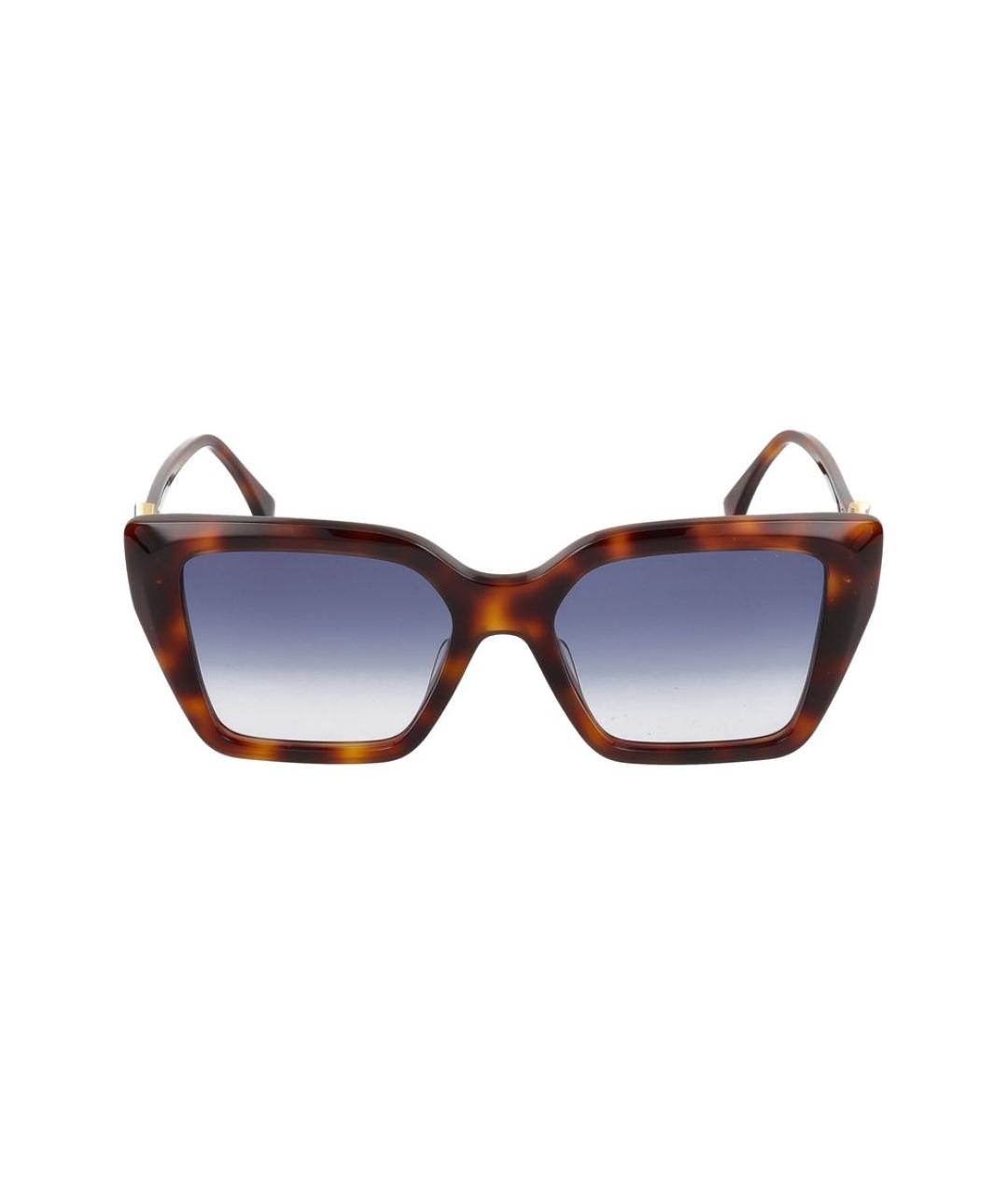 FENDI Мульти металлические солнцезащитные очки, фото 2