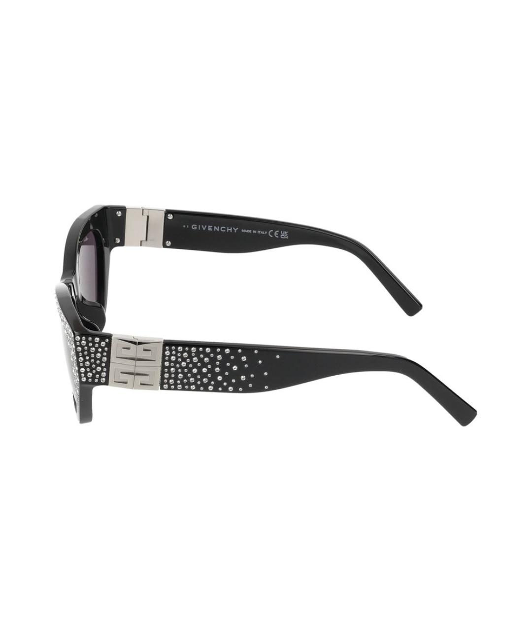 GIVENCHY Черные пластиковые солнцезащитные очки, фото 3