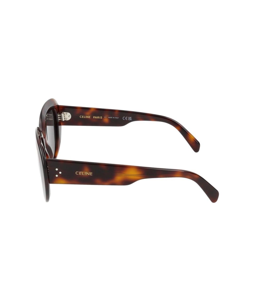 CELINE Мульти пластиковые солнцезащитные очки, фото 3