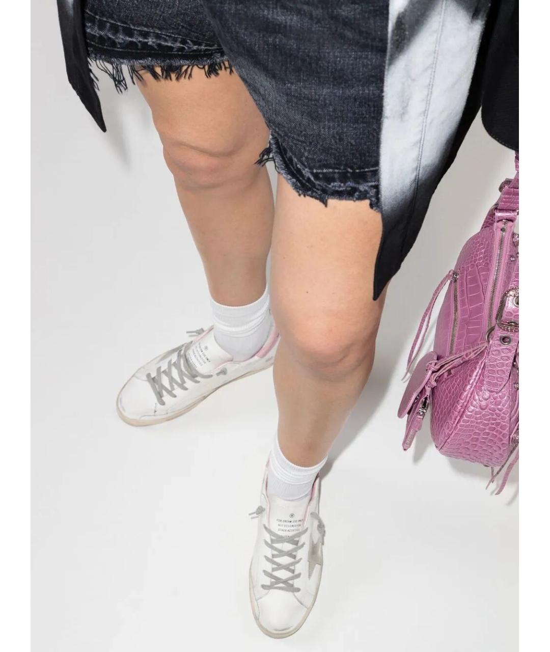 GOLDEN GOOSE DELUXE BRAND Белые кожаные кеды, фото 3