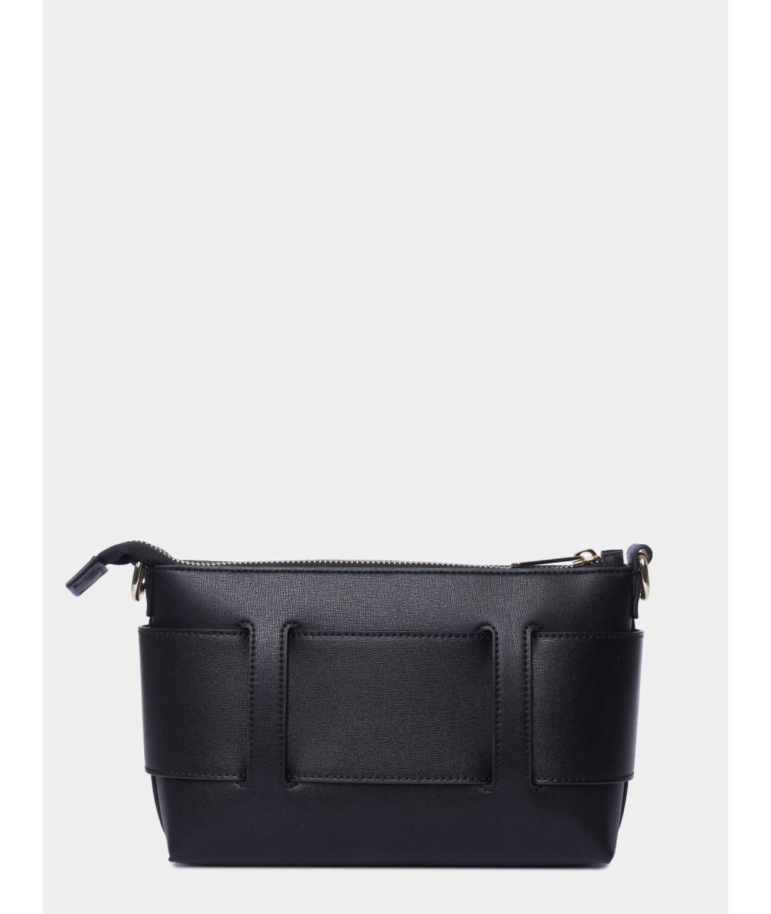 ARMANI EXCHANGE Черная сумка через плечо из искусственной кожи, фото 4