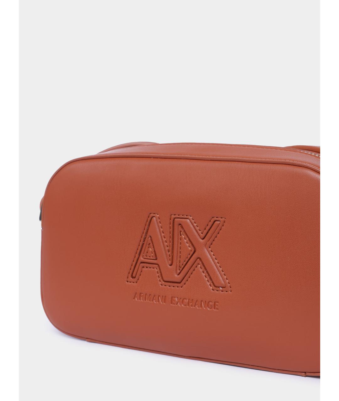 ARMANI EXCHANGE Коричневая сумка через плечо, фото 4