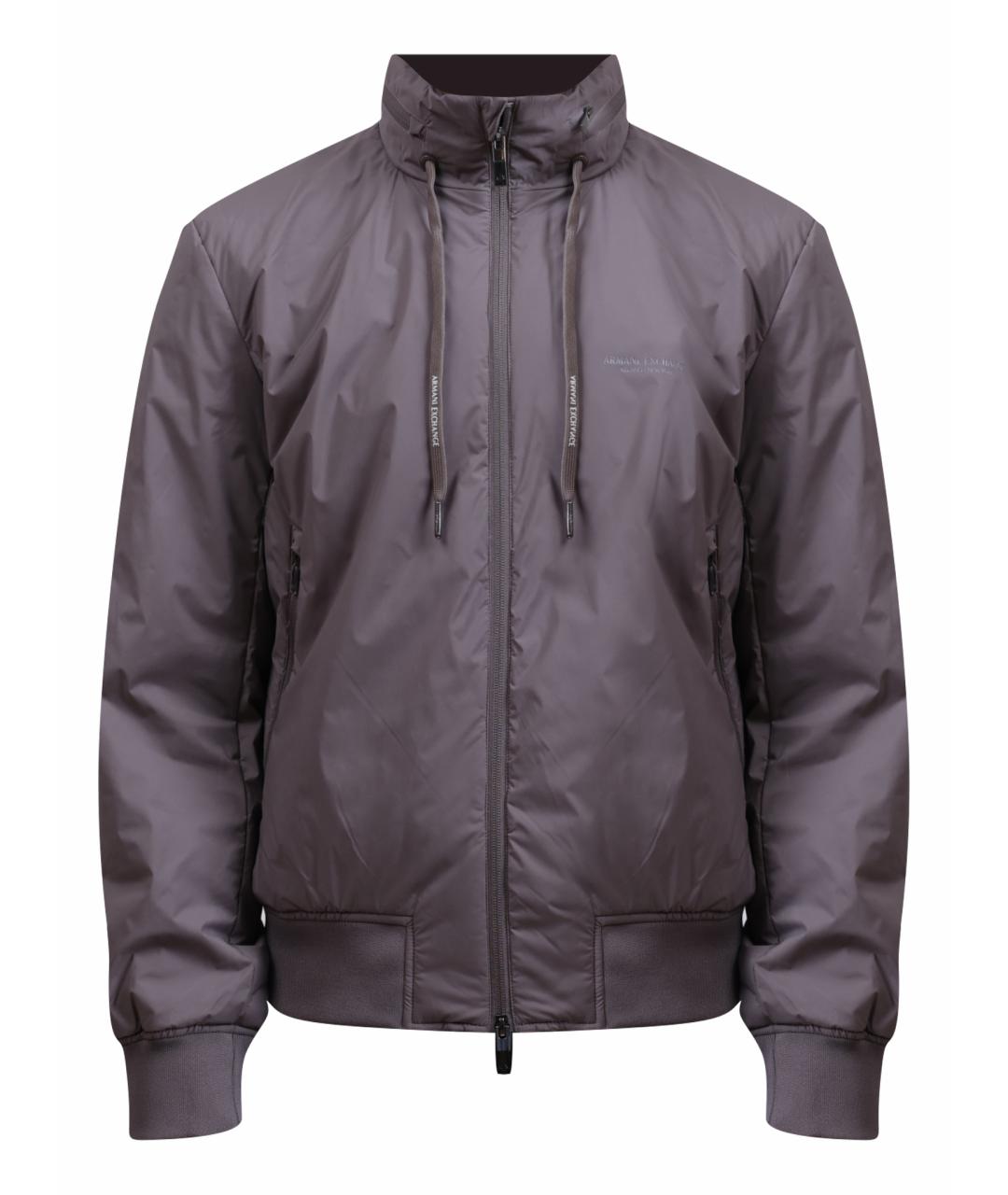 ARMANI EXCHANGE Фиолетовая полиамидовая куртка, фото 1