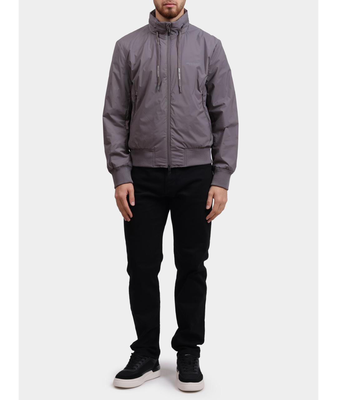 ARMANI EXCHANGE Фиолетовая полиамидовая куртка, фото 2