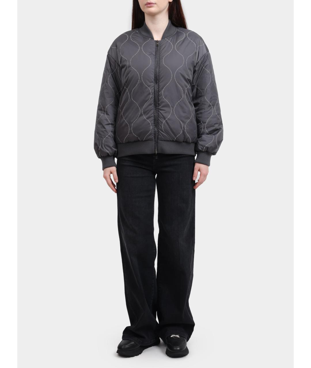 LIU JO Серая полиамидовая куртка, фото 2