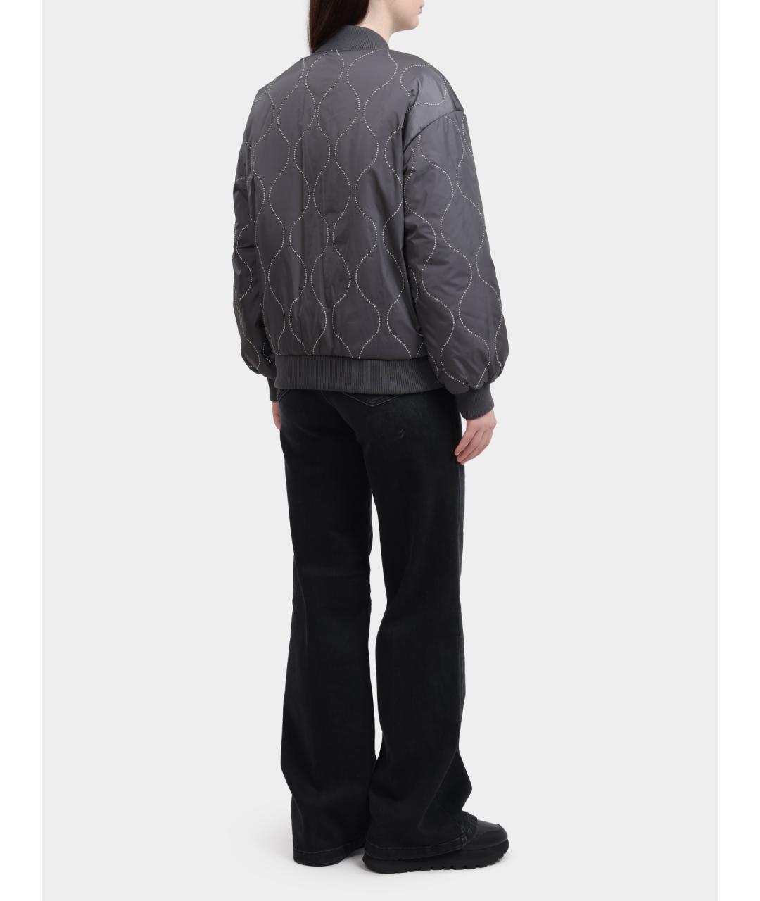 LIU JO Серая полиамидовая куртка, фото 4