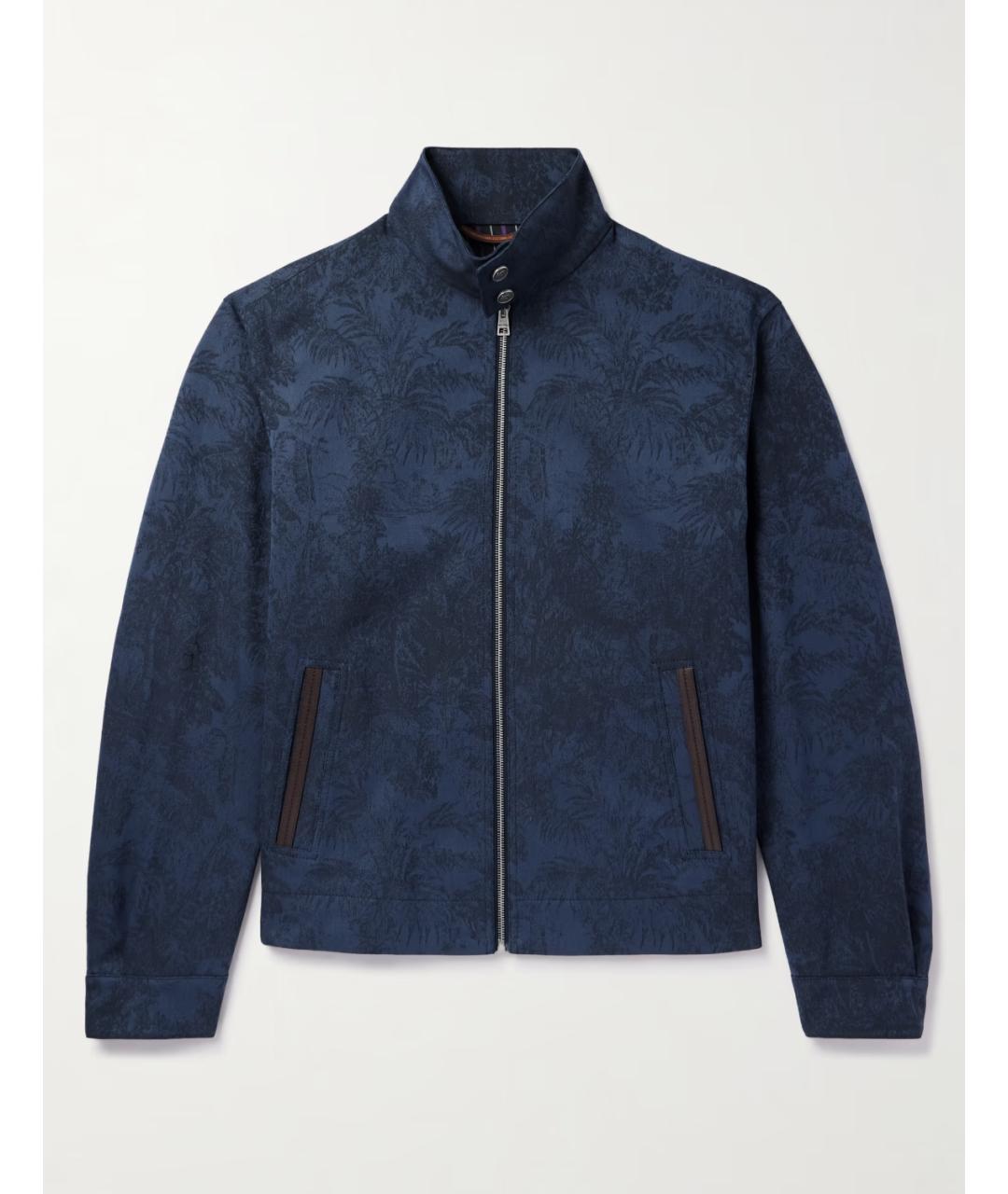 ETRO Синяя хлопковая куртка, фото 6