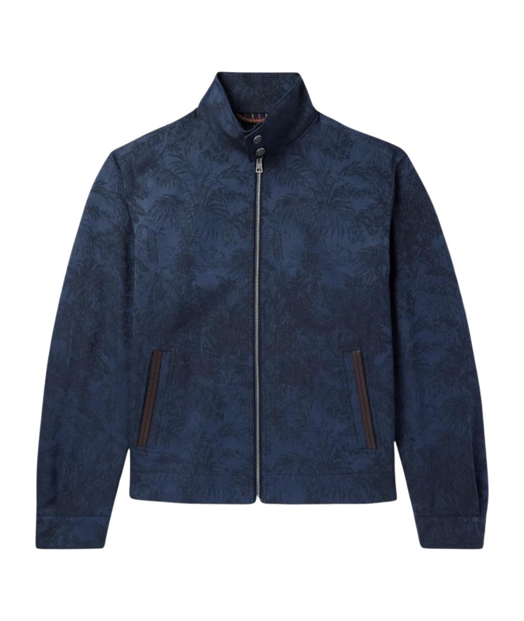 ETRO Синяя хлопковая куртка, фото 1