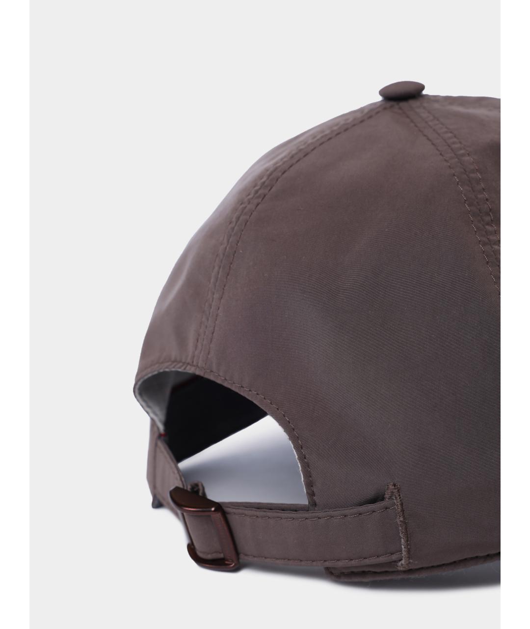 BRUNELLO CUCINELLI Коричневая кепка/бейсболка, фото 4