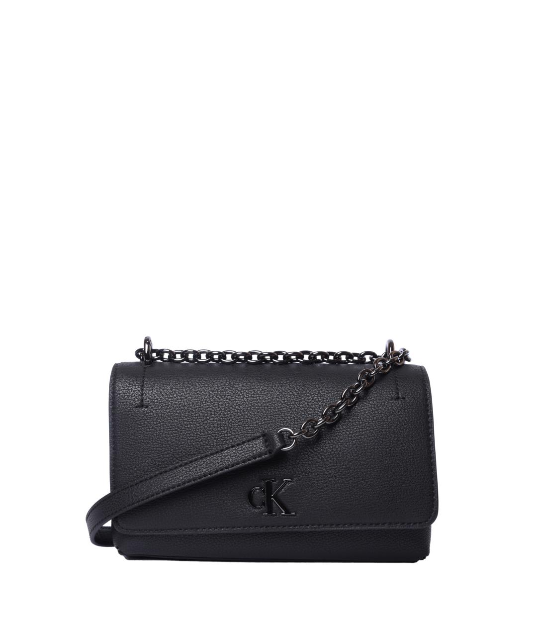 CALVIN KLEIN Черная сумка через плечо, фото 1
