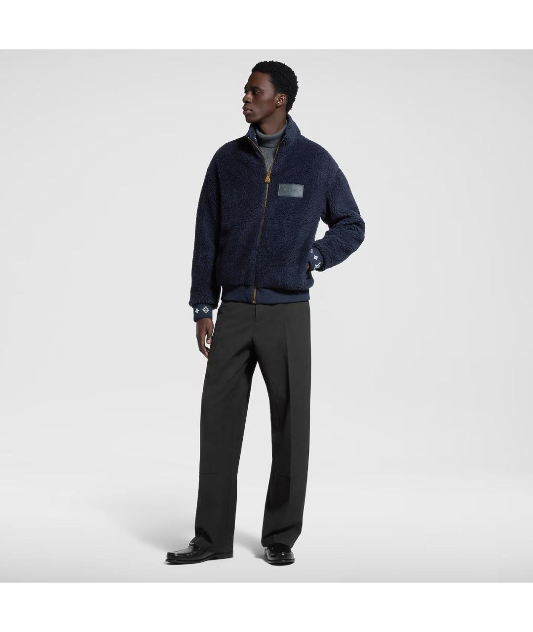 LOUIS VUITTON Темно-синяя куртка, фото 2