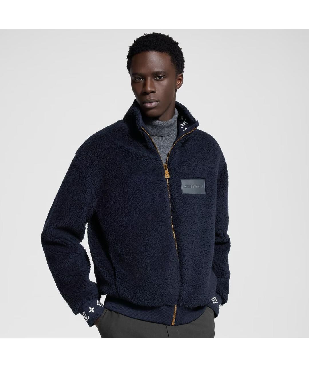 LOUIS VUITTON Темно-синяя куртка, фото 5