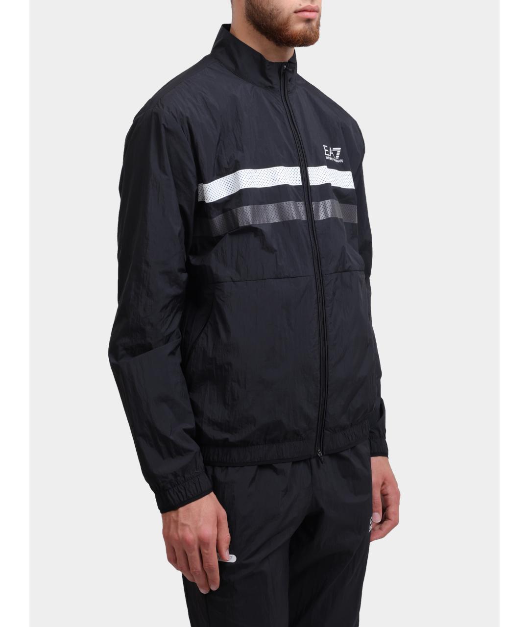 EA7 Синий полиамидовый спортивный костюм, фото 4