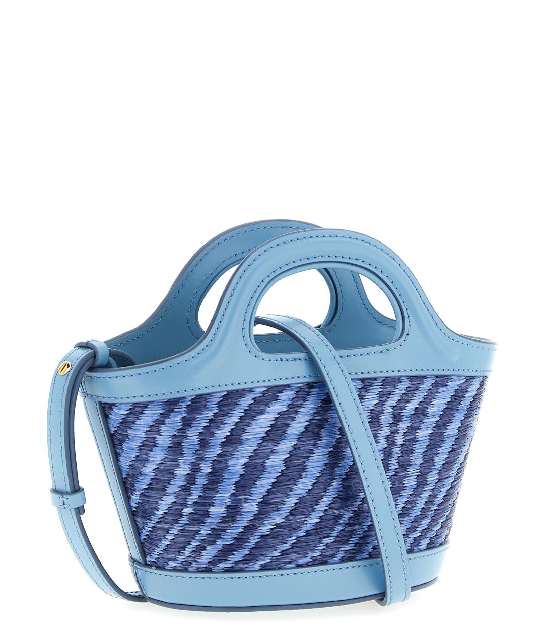 MARNI Голубая сумка тоут, фото 2