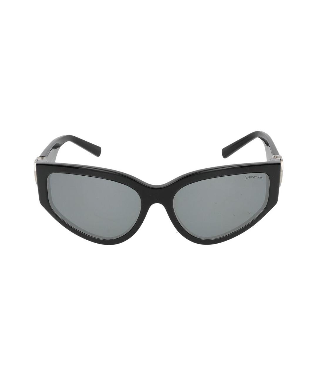 TIFFANY&CO Черные пластиковые солнцезащитные очки, фото 2