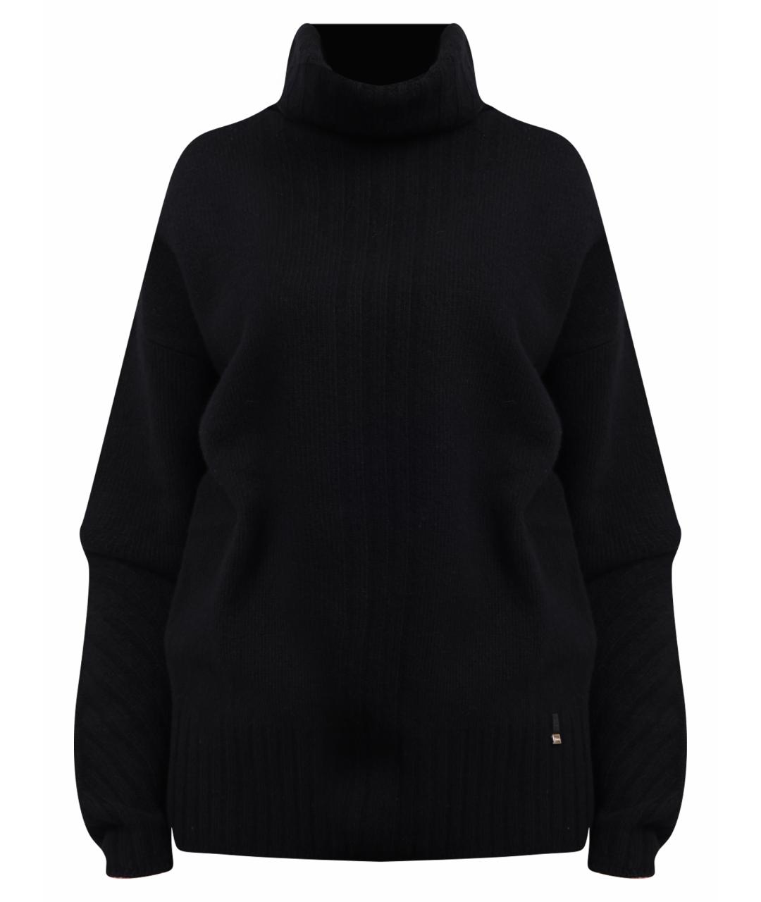 HERNO Черный шерстяной джемпер / свитер, фото 1