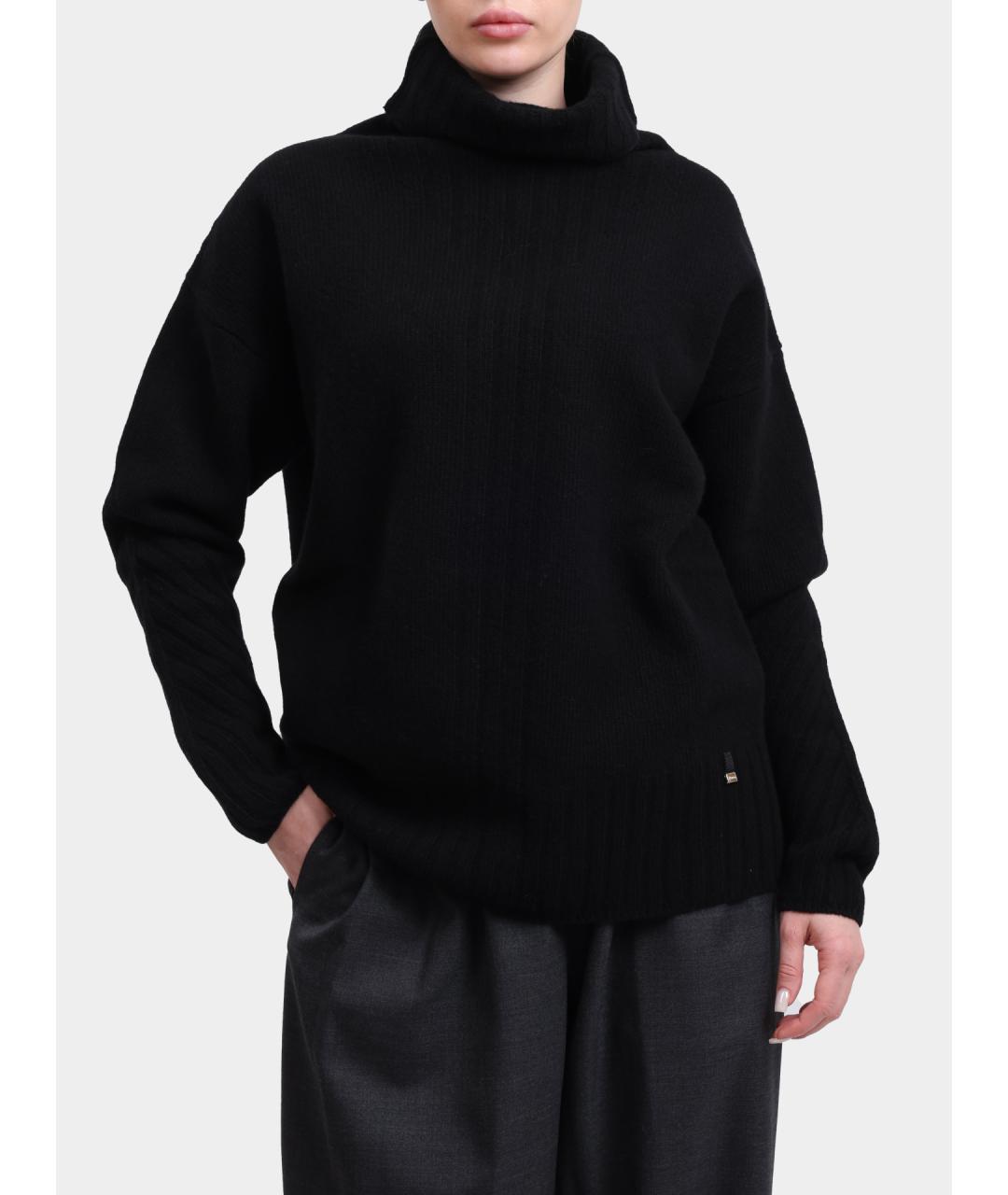 HERNO Черный шерстяной джемпер / свитер, фото 5