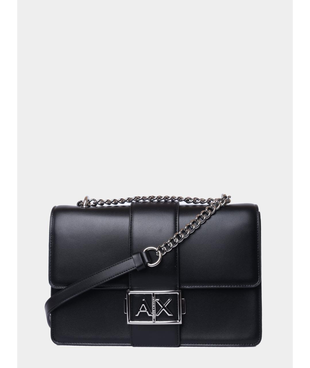 ARMANI EXCHANGE Черная сумка через плечо, фото 2